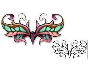 Butterfly Tattoo Insects tattoo | DBF-00444