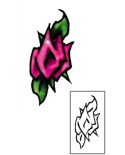 Flower Tattoo Plant Life tattoo | DBF-00651