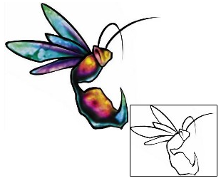 Hornet Tattoo Insects tattoo | DBF-00672