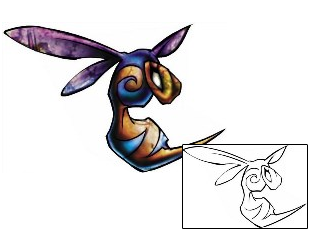 Hornet Tattoo Insects tattoo | DBF-00680