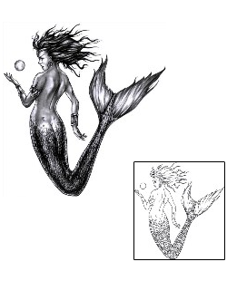 Mermaid Tattoo Mythology tattoo | DCF-00091