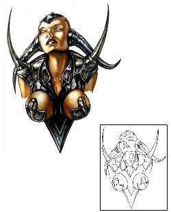 Devil - Demon Tattoo Tattoo Styles tattoo | DCF-00111