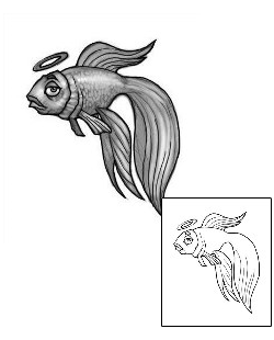 Fish Tattoo Marine Life tattoo | DDF-00002