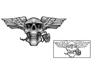 Skull Tattoo Horror tattoo | DDF-00004
