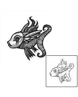 New School Tattoo Marine Life tattoo | DDF-00015