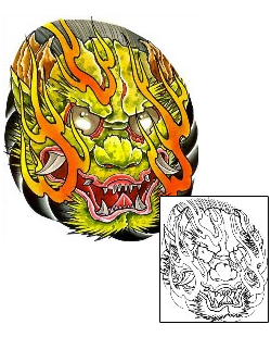 Monster Tattoo Mythology tattoo | DFF-00006