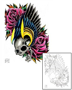 Skull Tattoo Tattoo Styles tattoo | DFF-00076
