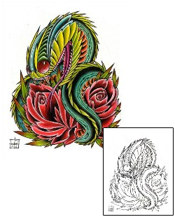 Reptile Tattoo Tattoo Styles tattoo | DFF-00089