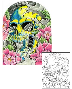 Featured Artist - Damien Friesz Tattoo Plant Life tattoo | DFF-00101