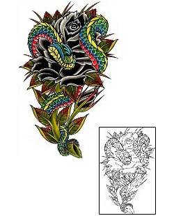 Snake Tattoo Tattoo Styles tattoo | DFF-00146