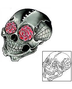 Skull Tattoo Horror tattoo | DFF-00150
