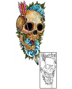 Arrow Tattoo Plant Life tattoo | DFF-00152