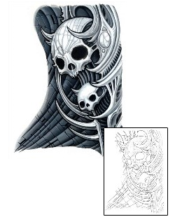 Skull Tattoo Tattoo Styles tattoo | DFF-00180