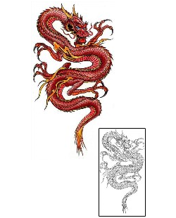 Asian Tattoo Mythology tattoo | DFF-00309