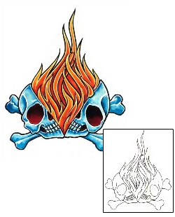 Fire – Flames Tattoo Tattoo Styles tattoo | DFF-00342