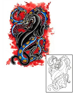 Reptiles & Amphibians Tattoo Tattoo Styles tattoo | DFF-00355