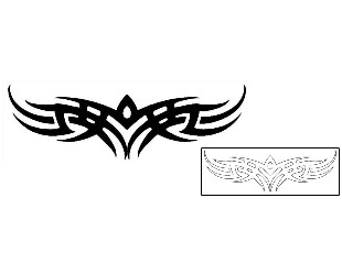 Tribal Tattoo Specific Body Parts tattoo | DFF-00372