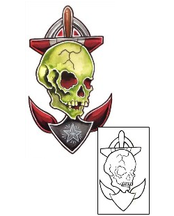 Skull Tattoo Tattoo Styles tattoo | DFF-00440