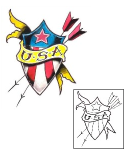 USA Tattoo Tattoo Styles tattoo | DFF-00451