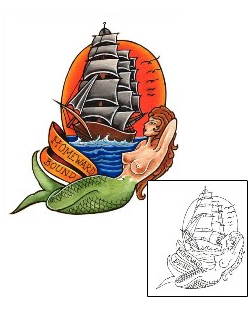 Nautical Tattoo Tattoo Styles tattoo | DFF-00466