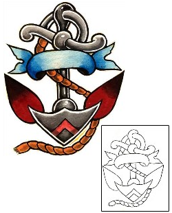 Anchor Tattoo Tattoo Styles tattoo | DFF-00480