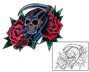 Skull Tattoo Tattoo Styles tattoo | DFF-00555