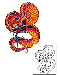 Reptiles & Amphibians Tattoo Tattoo Styles tattoo | DFF-00566