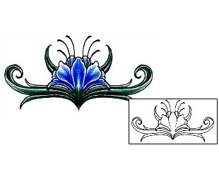 Lotus Tattoo Plant Life tattoo | DFF-00677