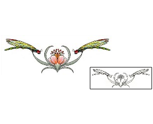 Specific Body Parts Tattoo Insects tattoo | DFF-00806