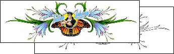 Butterfly Tattoo for-women-lower-back-tattoos-damien-friesz-dff-00846