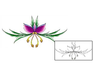 Orchid Tattoo Plant Life tattoo | DFF-00860