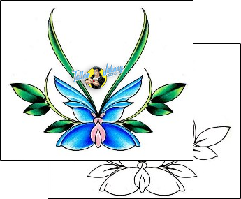 Flower Tattoo for-women-lower-back-tattoos-damien-friesz-dff-00909