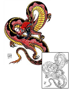 Asian Tattoo Mythology tattoo | DFF-00976
