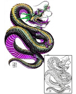 Dragon Tattoo Mythology tattoo | DFF-01007