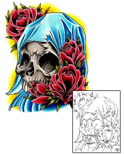 Skull Tattoo Tattoo Styles tattoo | DFF-01025