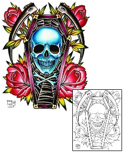 Scary Tattoo Tattoo Styles tattoo | DFF-01083