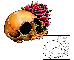 Rose Tattoo Plant Life tattoo | DFF-01312