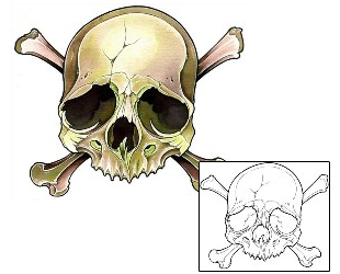 Skull Tattoo Horror tattoo | DFF-01431