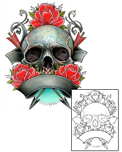 Rose Tattoo Plant Life tattoo | DFF-01441