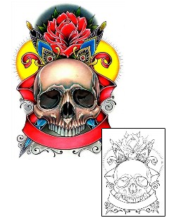 Rose Tattoo Plant Life tattoo | DFF-01476