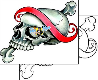 Skull Tattoo horror-skull-tattoos-damien-friesz-dff-01477