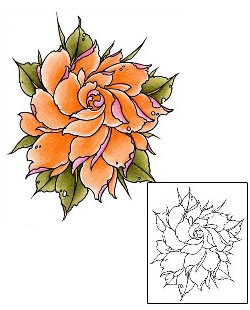 Rose Tattoo Plant Life tattoo | DFF-01509