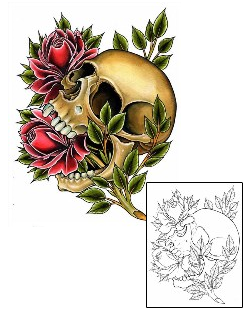 Horror Tattoo Plant Life tattoo | DFF-01607
