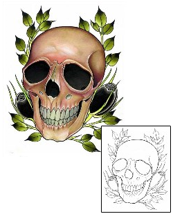 Skull Tattoo Horror tattoo | DFF-01614
