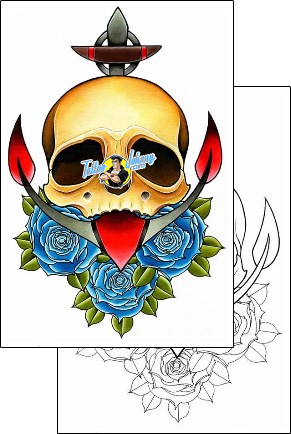 Horror Tattoo skull-tattoos-damien-friesz-dff-01622
