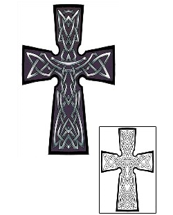 Cross Tattoo Religious & Spiritual tattoo | DGF-00126