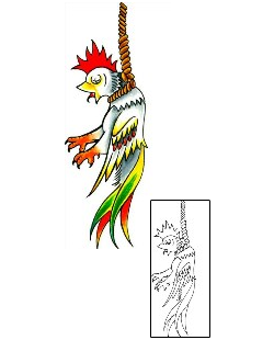 Rooster Tattoo DHF-00120