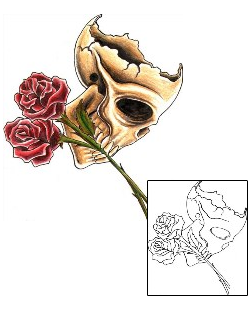 Skull Tattoo Tattoo Styles tattoo | DHF-00369
