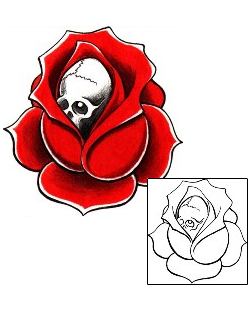 Skull Tattoo Horror tattoo | DHF-00372