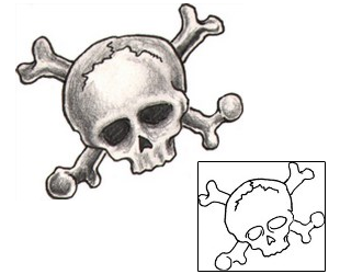 Skull Tattoo Horror tattoo | DHF-00378
